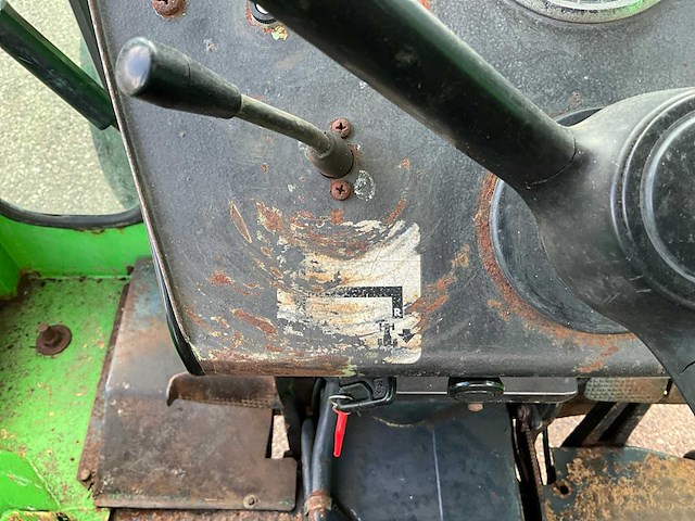 1977 deutz d5206 oldtimer tractor trl-78-r (marge) - afbeelding 13 van  26