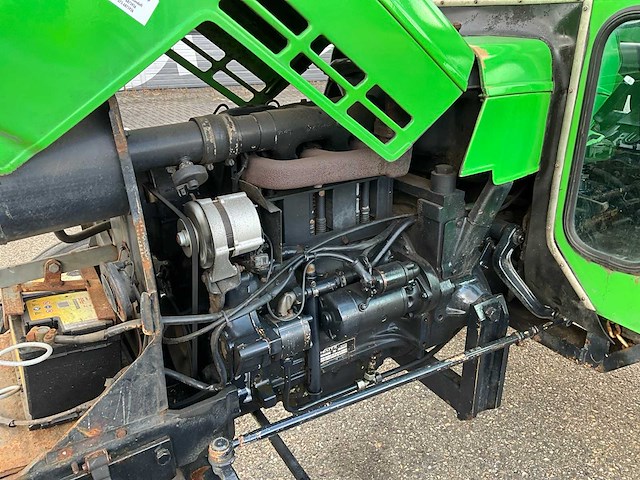 1977 deutz d5206 oldtimer tractor trl-78-r (marge) - afbeelding 16 van  26