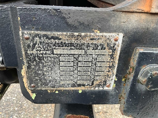 1977 deutz d5206 oldtimer tractor trl-78-r (marge) - afbeelding 19 van  26