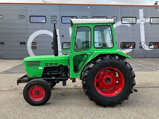 1977 deutz d5206 oldtimer tractor trl-78-r (marge) - afbeelding 12 van  26