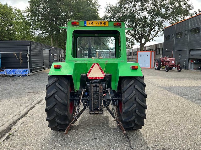 1977 deutz d5206 oldtimer tractor trl-78-r (marge) - afbeelding 21 van  26