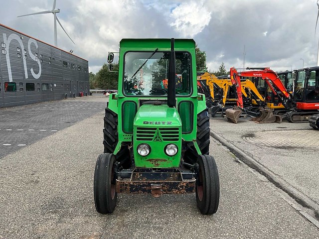 1977 deutz d5206 oldtimer tractor trl-78-r (marge) - afbeelding 25 van  26