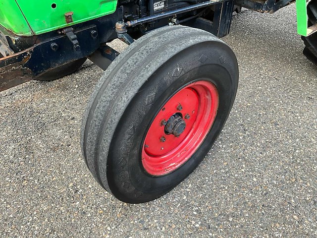 1977 deutz d5206 oldtimer tractor trl-78-r (marge) - afbeelding 26 van  26