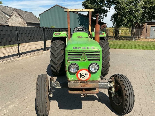 1977 deutz d7206 oldtimer tractor - afbeelding 12 van  20