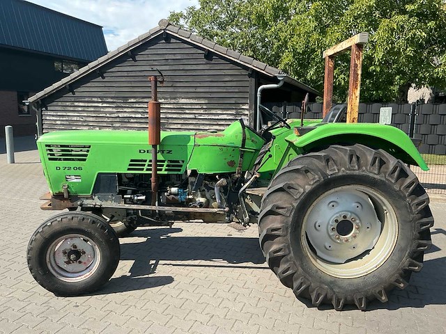1977 deutz d7206 oldtimer tractor - afbeelding 16 van  20