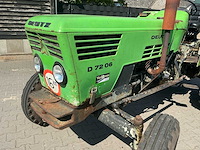1977 deutz d7206 oldtimer tractor - afbeelding 17 van  20