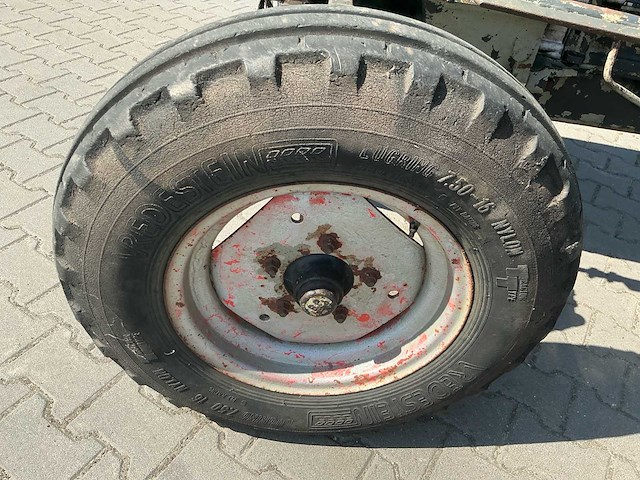 1977 deutz d7206 oldtimer tractor - afbeelding 18 van  20