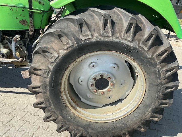 1977 deutz d7206 oldtimer tractor - afbeelding 19 van  20