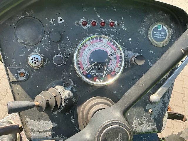 1977 deutz d7206 oldtimer tractor - afbeelding 17 van  19