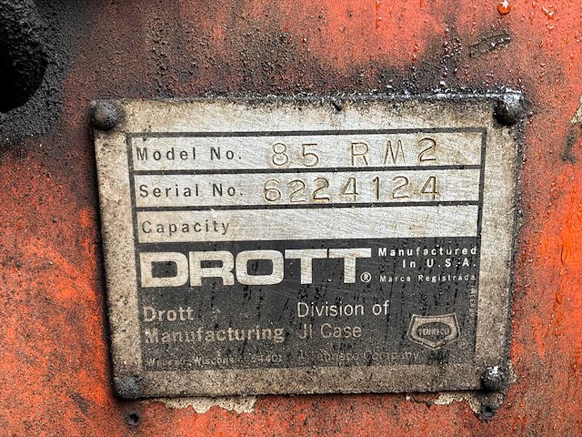 1977 drott 85rm-2 mobiele kraan - afbeelding 2 van  10