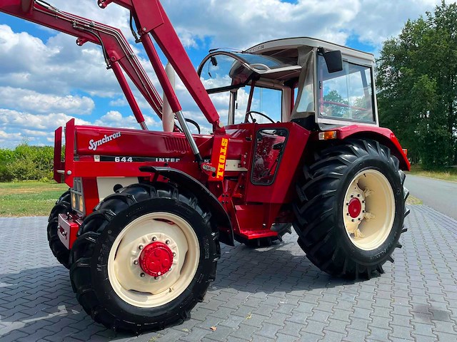 1977 international 644 allrad synchron oldtimer tractor - afbeelding 5 van  78