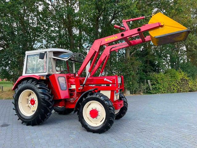 1977 international 644 allrad synchron oldtimer tractor - afbeelding 12 van  78