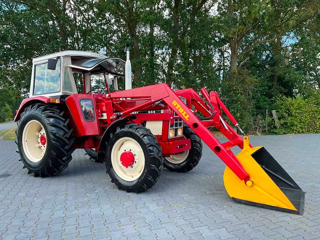 1977 international 644 allrad synchron oldtimer tractor - afbeelding 23 van  78