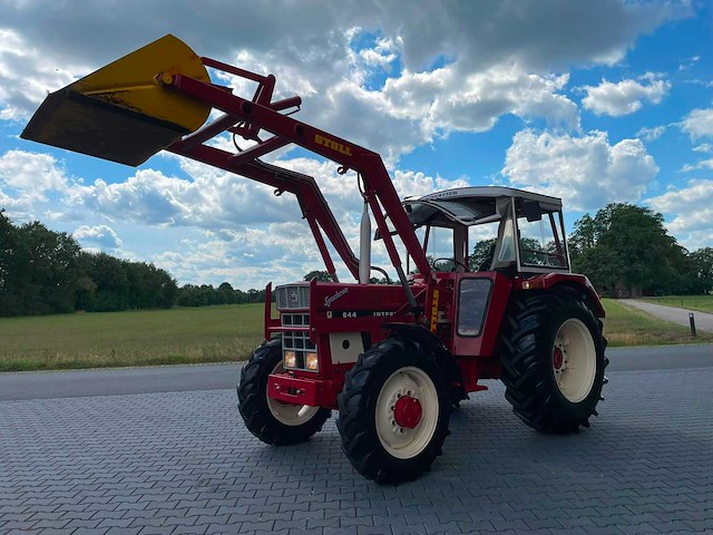 1977 international 644 allrad synchron oldtimer tractor - afbeelding 34 van  78