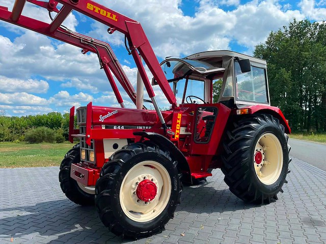 1977 international 644 allrad synchron oldtimer tractor - afbeelding 77 van  78