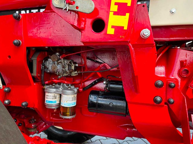 1977 international 644 allrad synchron oldtimer tractor - afbeelding 2 van  44