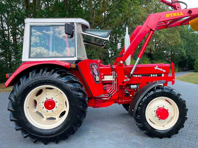 1977 international 644 allrad synchron oldtimer tractor - afbeelding 21 van  44