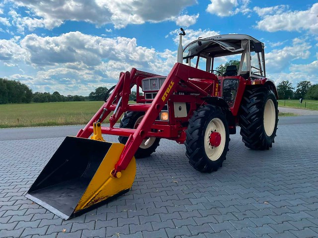 1977 international 644 allrad synchron oldtimer tractor - afbeelding 27 van  44
