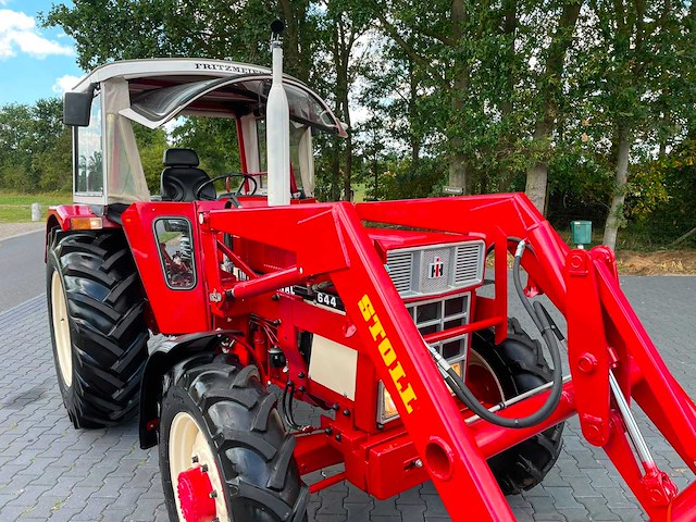 1977 international 644 allrad synchron oldtimer tractor - afbeelding 29 van  44