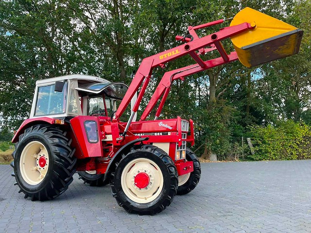 1977 international 644 allrad synchron oldtimer tractor - afbeelding 37 van  44