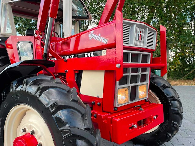 1977 international 644 allrad synchron oldtimer tractor - afbeelding 42 van  44