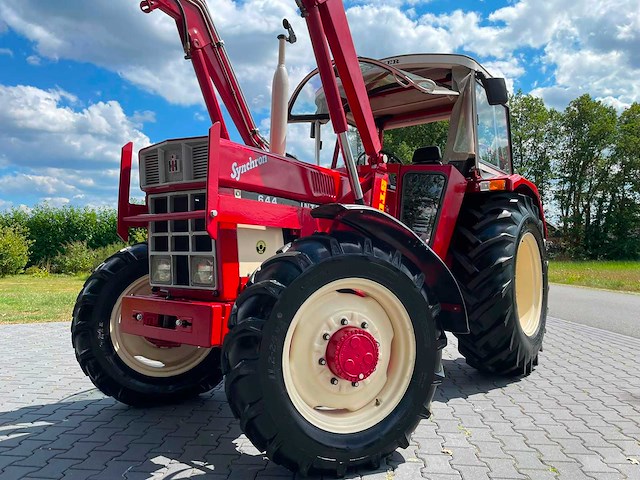1977 international 644 allrad synchron oldtimer tractor - afbeelding 7 van  82