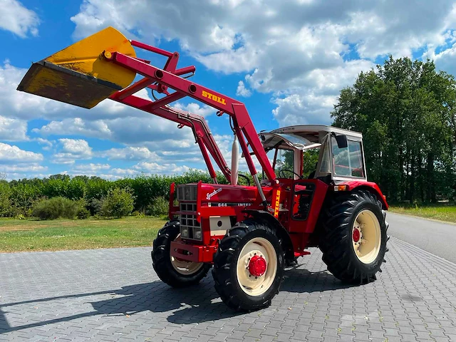 1977 international 644 allrad synchron oldtimer tractor - afbeelding 21 van  85