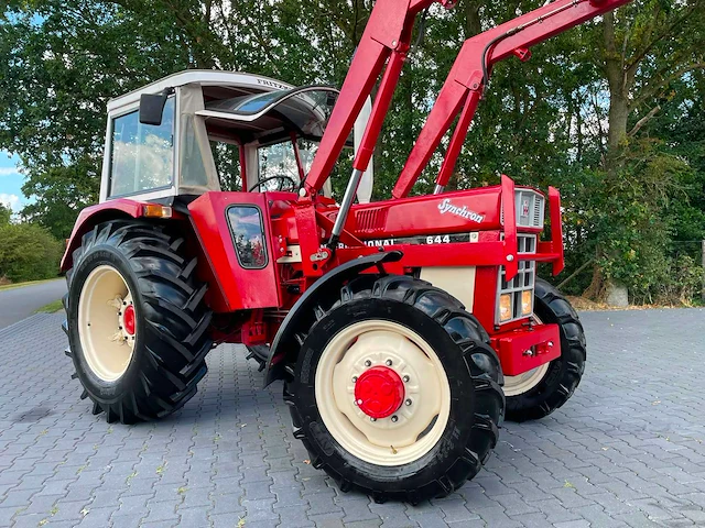 1977 international 644 allrad synchron oldtimer tractor - afbeelding 51 van  85