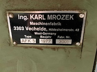 1977 kamro afk 5 vlakbed-vlakschaafmachine - afbeelding 5 van  6