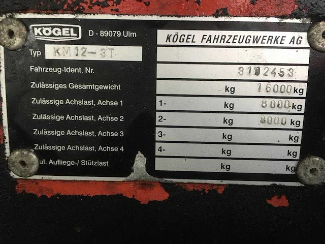 1977 kögel kipper wipkar - afbeelding 9 van  9