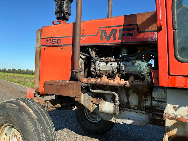 1977 massey ferguson 1155 tweewielaangedreven landbouwtractor - afbeelding 5 van  46