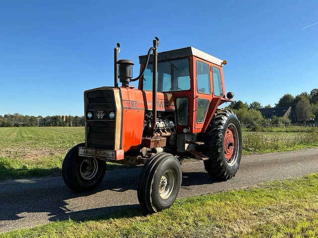 1977 massey ferguson 1155 tweewielaangedreven landbouwtractor - afbeelding 1 van  46