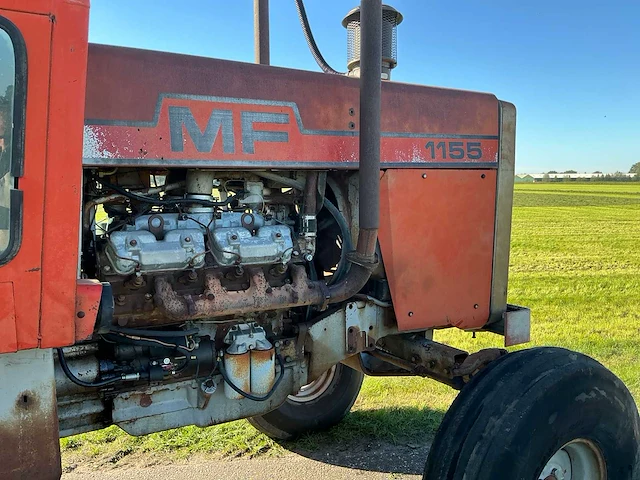1977 massey ferguson 1155 tweewielaangedreven landbouwtractor - afbeelding 18 van  46