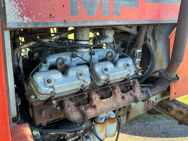 1977 massey ferguson 1155 tweewielaangedreven landbouwtractor - afbeelding 21 van  46