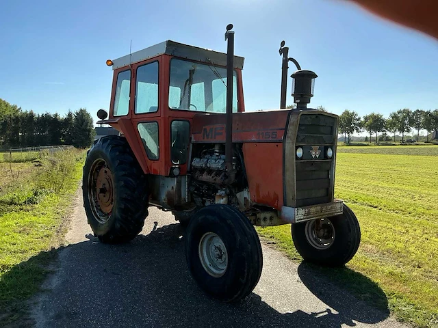 1977 massey ferguson 1155 tweewielaangedreven landbouwtractor - afbeelding 44 van  46