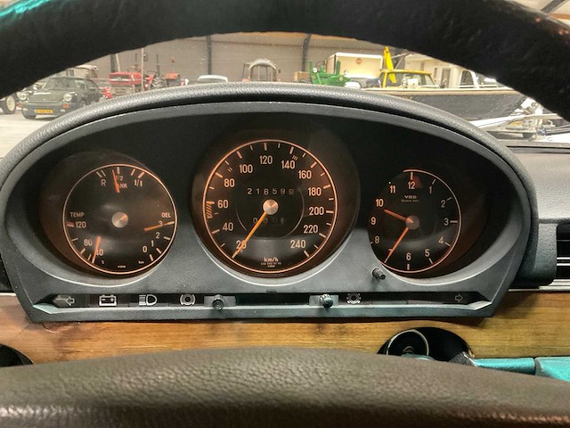 1977 mercedes-benz 280 s-serie oldtimer auto lpg - afbeelding 16 van  16