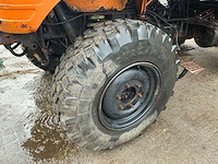 1977 mercedes benz unimog 406 vierwielaangedreven landbouwtractor - afbeelding 6 van  49