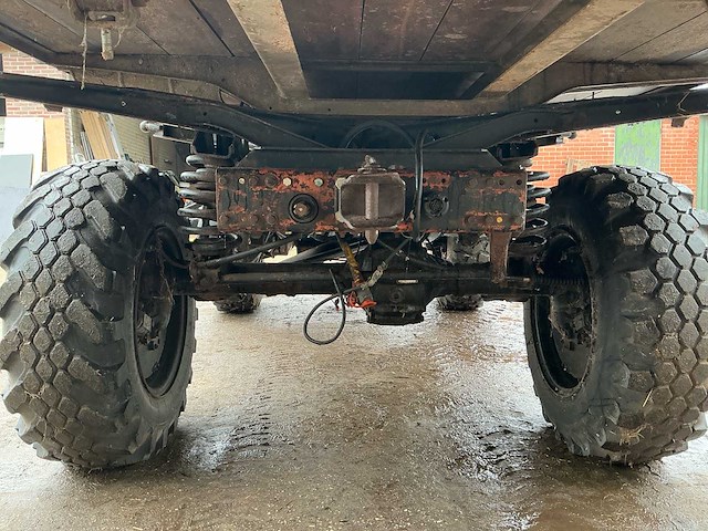 1977 mercedes benz unimog 406 vierwielaangedreven landbouwtractor - afbeelding 10 van  49