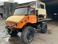 1977 mercedes benz unimog 406 vierwielaangedreven landbouwtractor - afbeelding 1 van  49