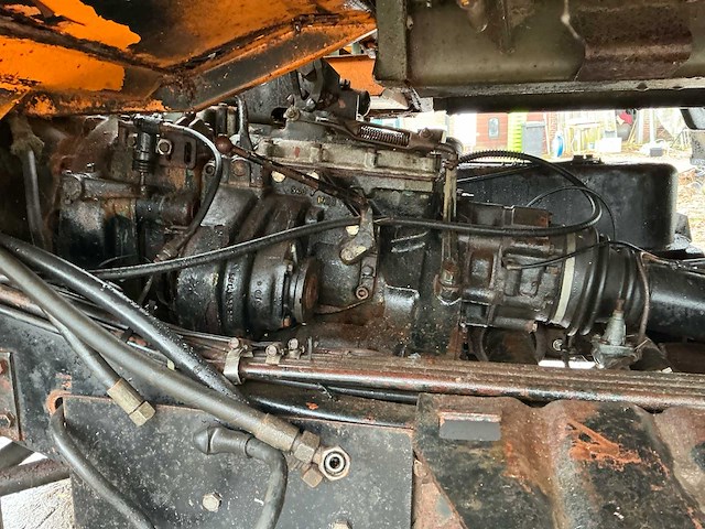 1977 mercedes benz unimog 406 vierwielaangedreven landbouwtractor - afbeelding 20 van  49