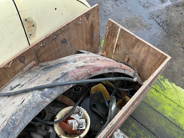 1977 mercedes benz unimog 406 vierwielaangedreven landbouwtractor - afbeelding 37 van  49