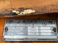 1977 mercedes benz unimog 406 vierwielaangedreven landbouwtractor - afbeelding 41 van  49