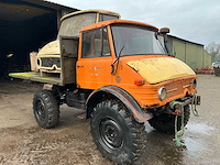 1977 mercedes benz unimog 406 vierwielaangedreven landbouwtractor - afbeelding 44 van  49