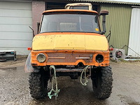 1977 mercedes benz unimog 406 vierwielaangedreven landbouwtractor - afbeelding 45 van  49