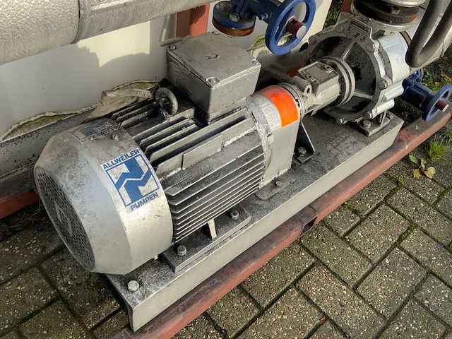 1977 paul ott kg d99/270 hydraulische warmtepers met pompkast - afbeelding 24 van  32