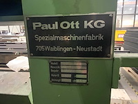 1977 paul ott kg d99/270 hydraulische warmtepers - afbeelding 8 van  32