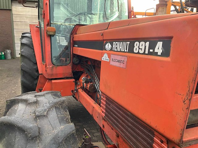 1977 renault 891-4 tracto-control oldtimer tractor - afbeelding 12 van  31