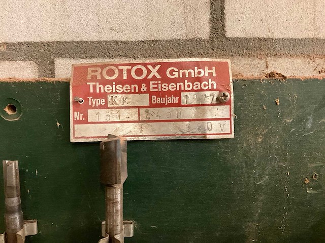 1977 rotox kf kopieerfreesmachine - afbeelding 6 van  7