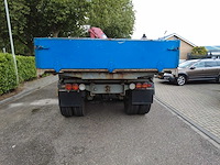 1977 scania 86 ls86s50 6x2 3-zijdige kipper met hmf 1110 laadkraan - afbeelding 4 van  14