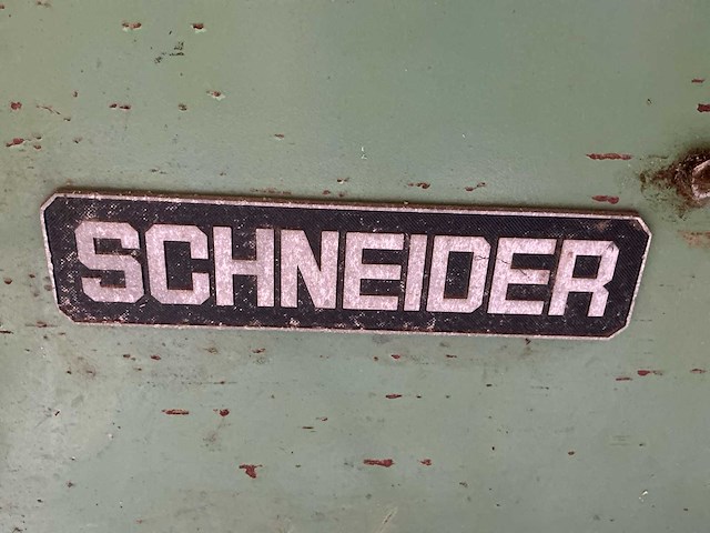 1977 schneider fk-1 formaatcirkelzaagmachine - afbeelding 11 van  17